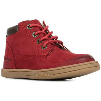 Chaussures Kickers Tackland rouge - Chaussures Boot Enfant 47 