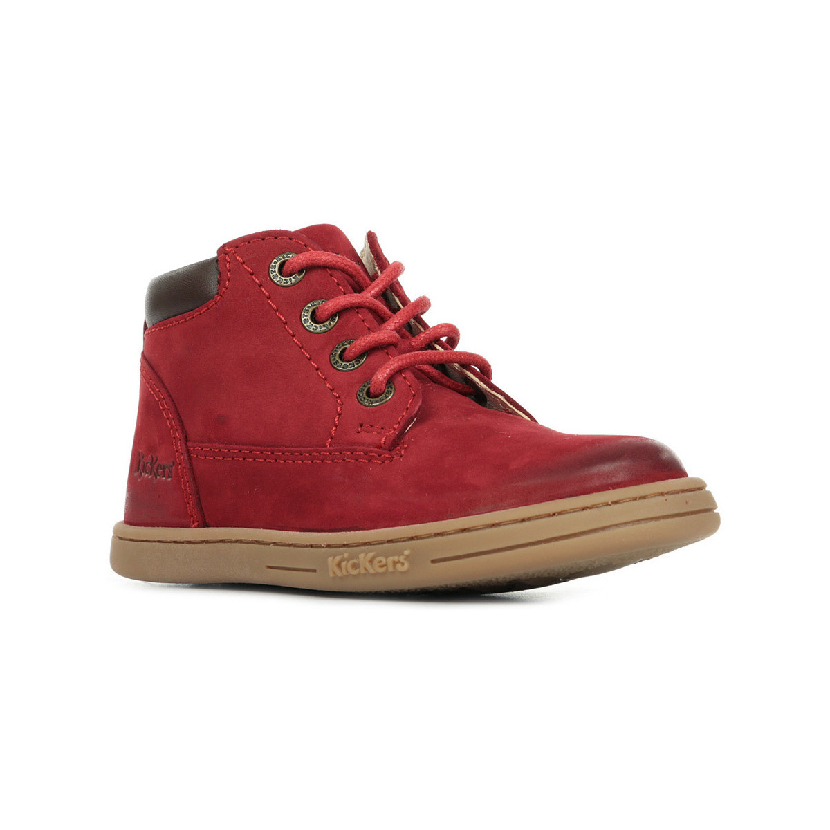 Chaussures Enfant Boots Kickers Tackland Rouge