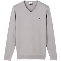 Vêtements Homme Pulls Oxbow Pull col V PREVIO Gris Cendre