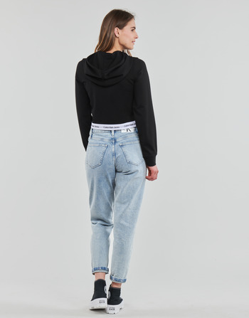 Calvin Klein Jeans CONTRAST TAPE MILANO HOODIE Noir