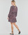 Vêtements Femme Robes courtes Tommy Hilfiger VISCOSE F&F KNEE DRESS LS Multicolore