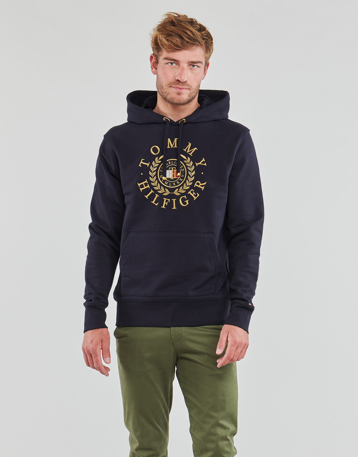Vêtements Homme Sweats Set Tommy Hilfiger ICON ROUNDALL GRAPHIC HOODY Marine