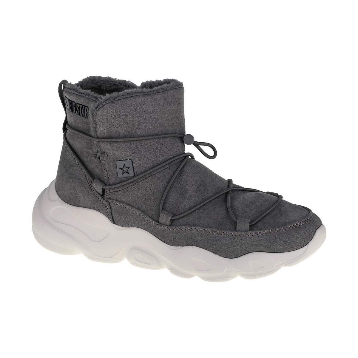 Chaussures Femme Boots Big Star Shoes Gris