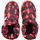 Chaussures Chaussons Nuvola. Boot Home Printed 21 Camuffare Rouge