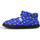 Chaussures Chaussons Nuvola. Boot side-zip Home Printed 21 Bugs Bleu