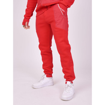 Vêtements Homme Pantalons de survêtement Long Sleeve 12GG Crew Neck Sweater Jogging 2140140 Rouge