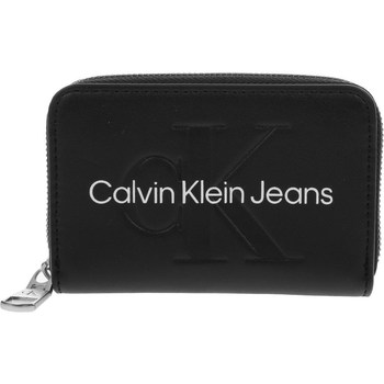 Sacs Femme Portefeuilles Calvin Klein Jeans Accordion Zip Around Noir