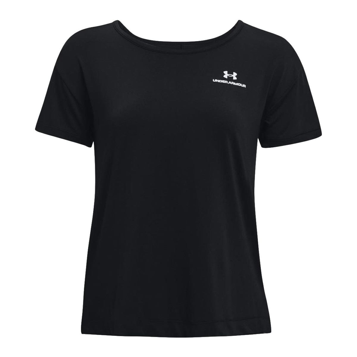 Vêtements Femme T-shirts manches courtes Under Armour Rush Energy Core Short Sleeve Noir