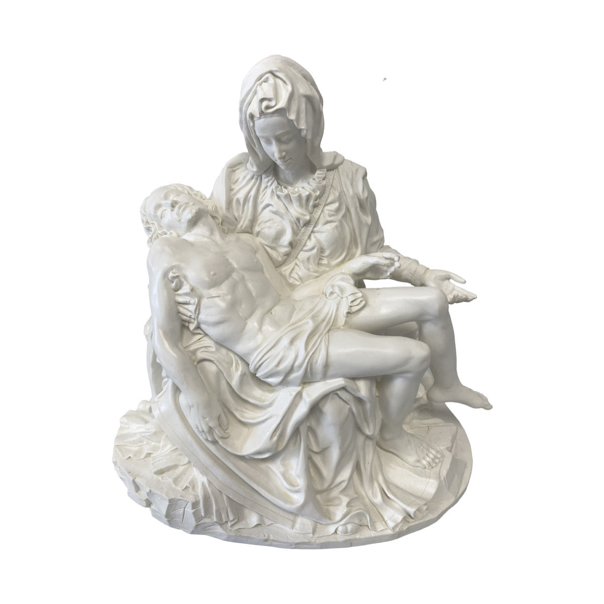 Maison & Déco Statuettes et figurines Parastone Statuette de collection Michelangelo - Pietà Blanc
