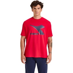 Vêtements Homme T-shirts Born manches courtes Diadora Ss Shield Rouge
