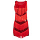 ROBE ADULTE FLAPPER CHICAGO RED