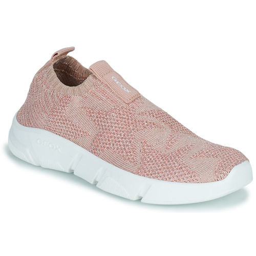 Chaussures Fille Baskets basses Geox J ARIL GIRL E Rose