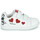 Chaussures Fille Faire un retour B NEW FLICK GIRL Blanc / Rouge