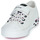 Chaussures Fille Baskets basses Geox JR CIAK GIRL Blanc / Rose