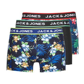 Sous-vêtements Homme Boxers Jack & Jones JACFLOWER X3 Multicolore
