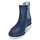 Chaussures Femme Bottes de pluie Be Only CHARLENE Marine / Blanc