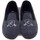 Chaussures Homme Chaussons Emanuela Homme Chaussons, Hiver, Textile chaud, 968 Bleu