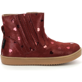 Chaussures Fille Boots Aster Chaussures fille  Welsea bordeaux