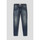 Vêtements Femme Jeans Le Temps des Cerises Sib pulp slim 7/8ème jeans destroy vintage bleu Bleu