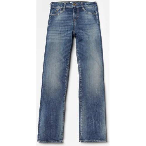 Vêtements Fille Jeans Le Temps des Cerises Pulp droit taille haute jeans bleu Bleu