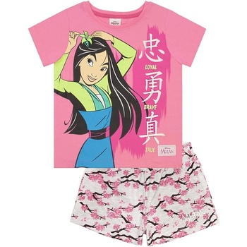 Vêtements Fille Pyjamas / Chemises de nuit Mulan Loyal Brave True Rouge