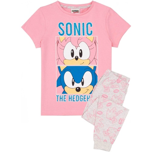 Vêtements Fille Pyjamas / Chemises de nuit Sonic The Hedgehog NS5764 Rouge