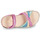Chaussures Fille Sandales et Nu-pieds Les Tropéziennes par M Belarbi IZA Rose / Multicolore