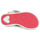 Chaussures Fille Sandales et Nu-pieds Prada logo-plaque mid-top sneakers Schwarza Prada AITANA Blanc / Rose