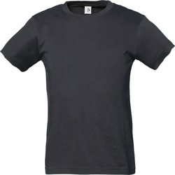 Vêtements Garçon T-shirts manches courtes Tee Jays TJ1100B Gris foncé