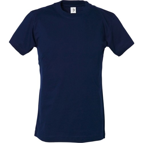 Vêtements Garçon T-shirts manches courtes Tee Jays Power Bleu