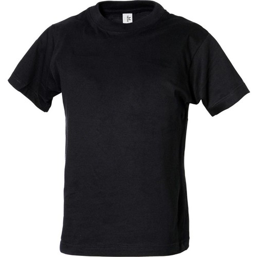 Vêtements Garçon T-shirts manches courtes Tee Jays TJ1100B Noir