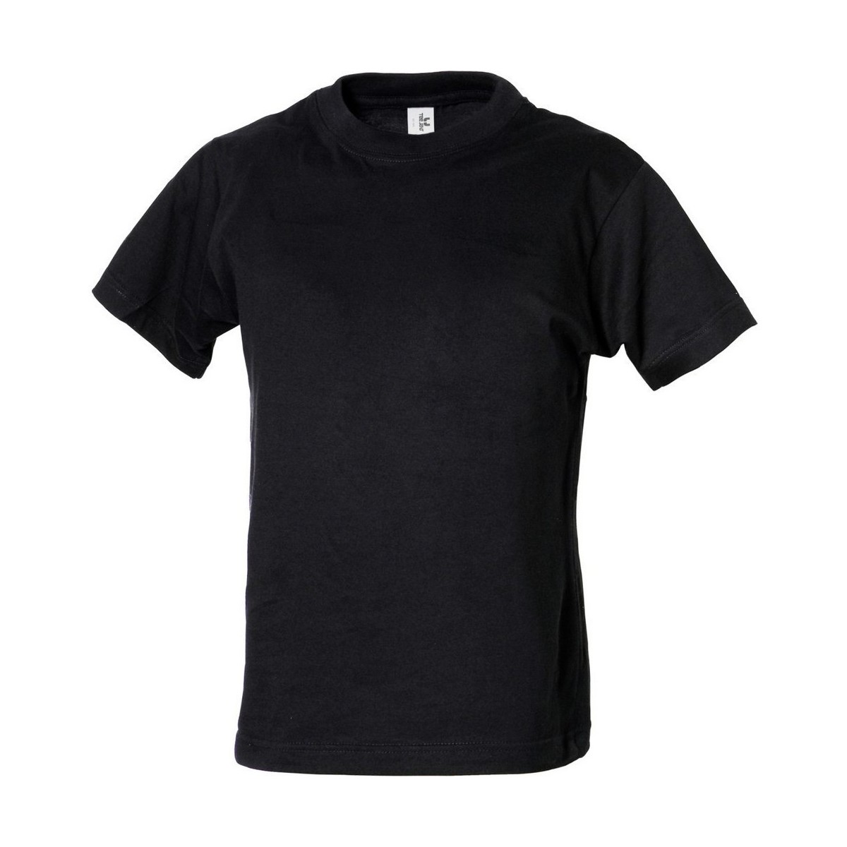 Vêtements Garçon T-shirts lange-effect manches courtes Tee Jays TJ1100B Noir