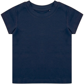 Vêtements Enfant For Crew Clothing Company Blue Organic Slub Polo Shirt Larkwood LW620 Bleu