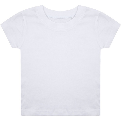 Vêtements Enfant For Crew Clothing Company Blue Organic Slub Polo Shirt Larkwood LW620 Blanc