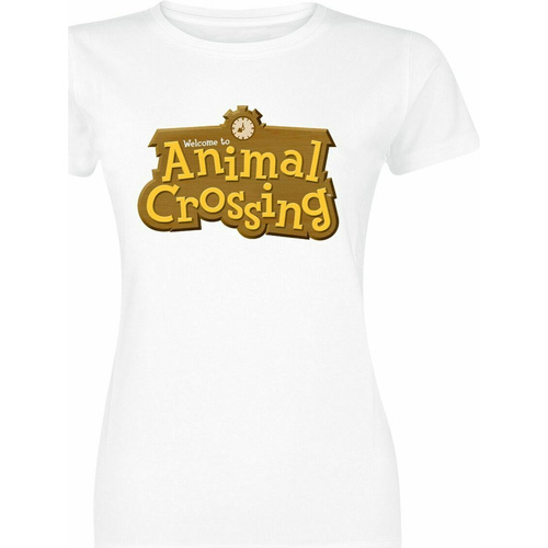 Vêtements Femme T-shirts & Polos Animal Crossing HE112 Blanc