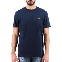 Vêtements Homme T-shirts manches courtes Gagnez 10 euros T-shirt uni bleu Bleu