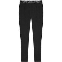 Vêtements Femme River Leggings Calvin Klein Jeans Legging  ref 54700 BEH Noir Noir