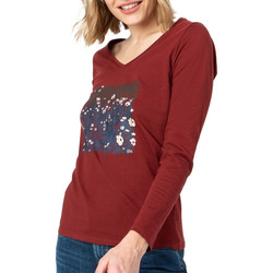 Vêtements Femme T-shirts manches longues TBS SOLINVER Rouge