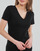 Vêtements Femme T-shirts manches courtes Petit Bateau BIBIHINE Noir