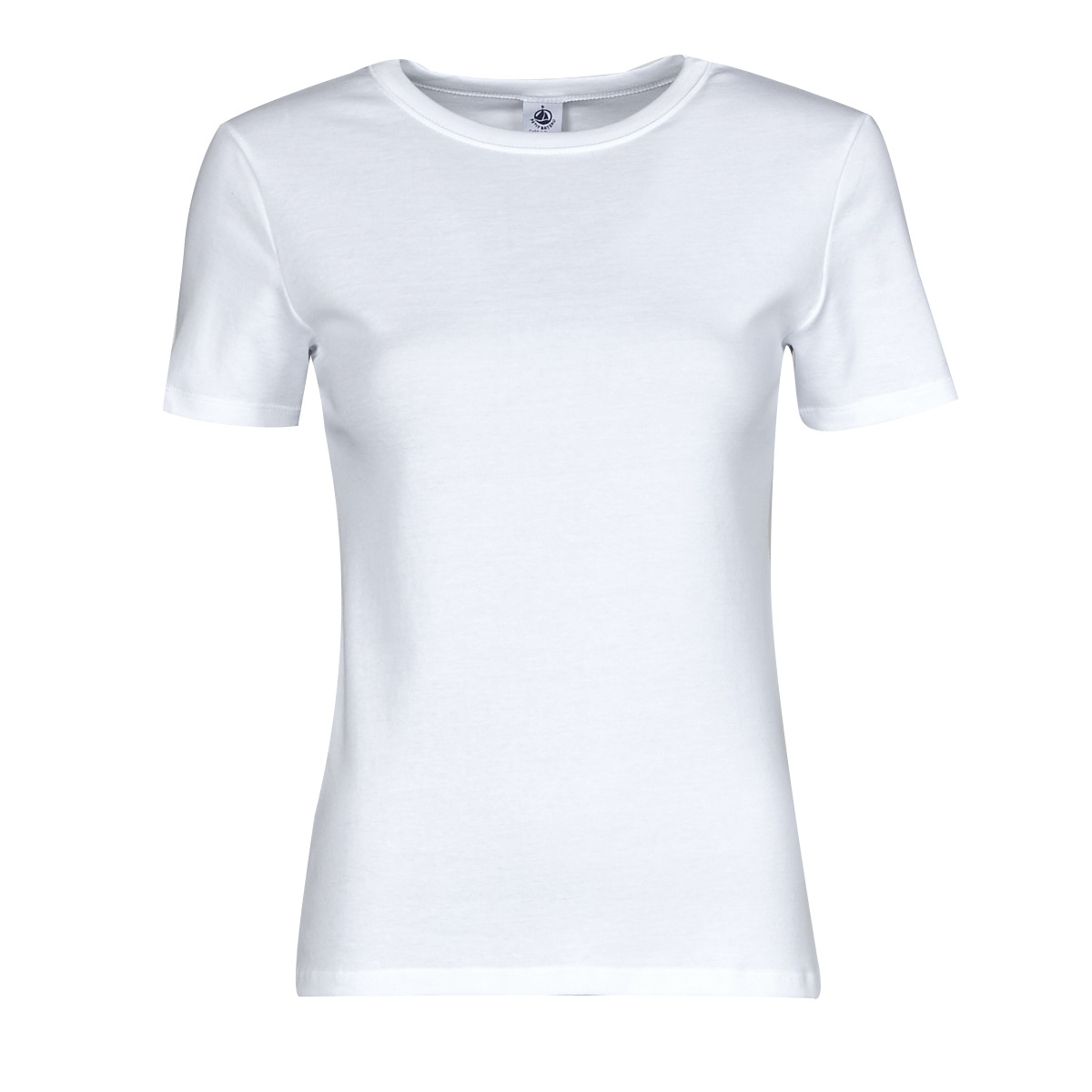 Vêtements Femme T-shirts delva manches courtes Petit Bateau NIMOPHORE Blanc