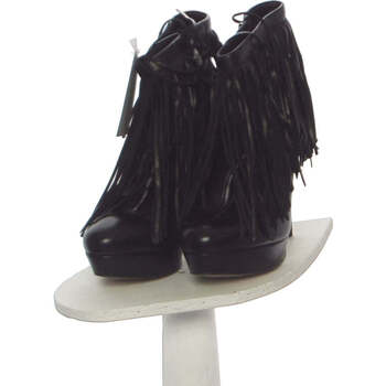 Chaussures Femme Bottes Fornarina paire de bottes  39 Noir Noir