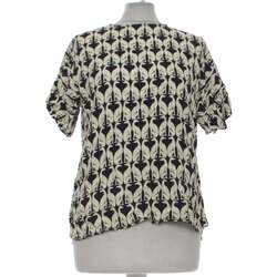 Vêtements Femme T-shirts & Polos H&M top manches courtes  38 - T2 - M Beige Beige
