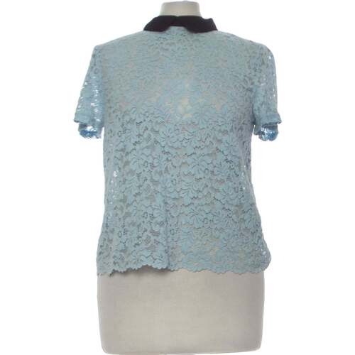 Vêtements Femme Sun & Shadow Zara top manches courtes  36 - T1 - S Bleu Bleu