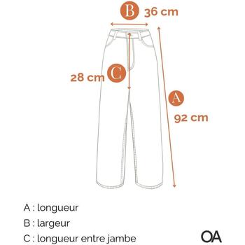 Zara pantalon droit femme  34 - T0 - XS Blanc Blanc
