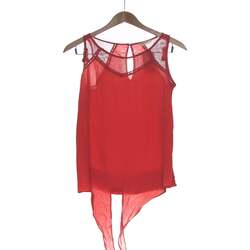 Vêtements Femme Débardeurs / T-shirts sans manche Naf Naf débardeur  34 - T0 - XS Rouge Rouge
