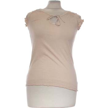 Vêtements Femme T-shirts & Polos Etam top manches courtes  34 - T0 - XS Rose Rose