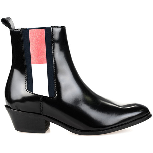 Tommy Hilfiger Noir - Chaussures Bottine Femme 121,35 €