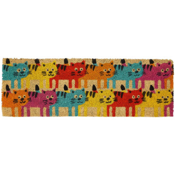 Maison & Déco Tapis Unimasa Essuie-pieds COLORCATS 75 cm Multicolore