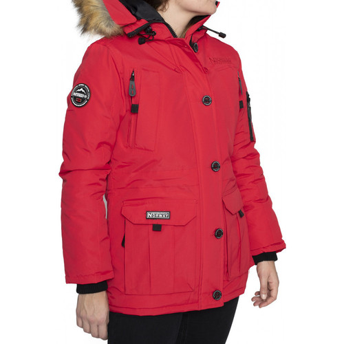 Geographical Norway Doudoune Airline Rouge - Vêtements Doudounes Femme  320,00 €