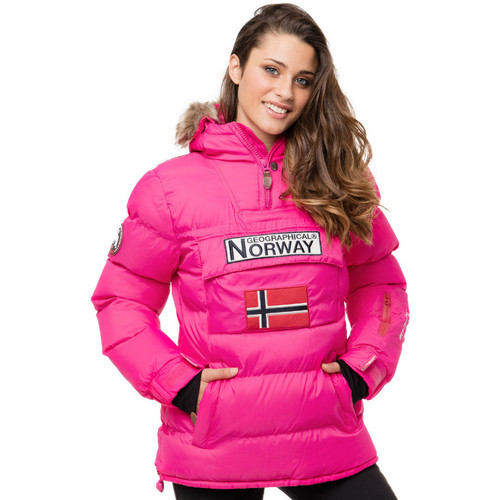 Geographical Norway Doudoune BOLIDE Rose - Vêtements Doudounes Femme 180,00  €